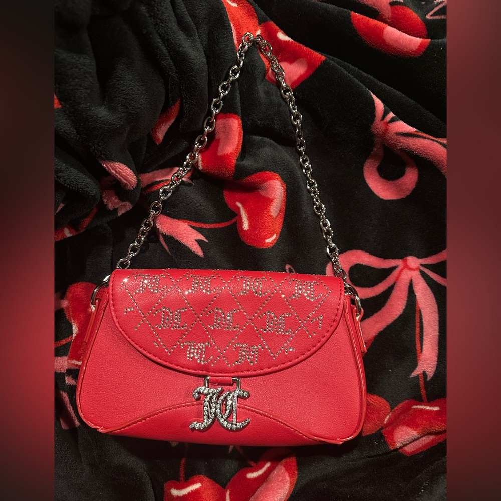 Juicy Couture Red Chain Shoulder Bag